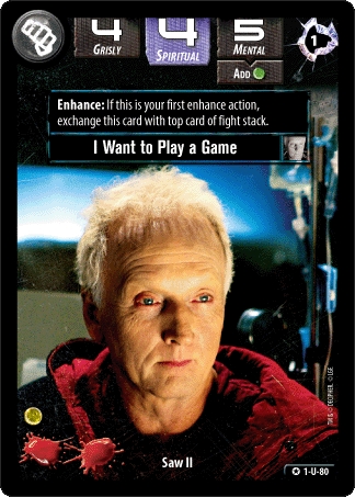 I Want to Play a Game I Want to Play a Game