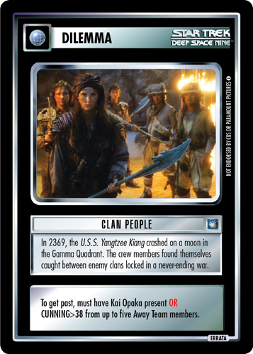Clan People (Errata version) Clan People