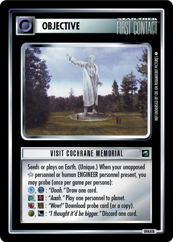 Visit Cochrane Memorial (Errata version) Visit Cochrane Memorial