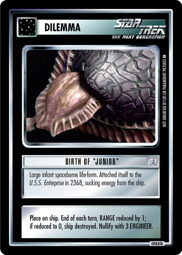 Birth of "Junior" (Errata version) Birth of "Junior"