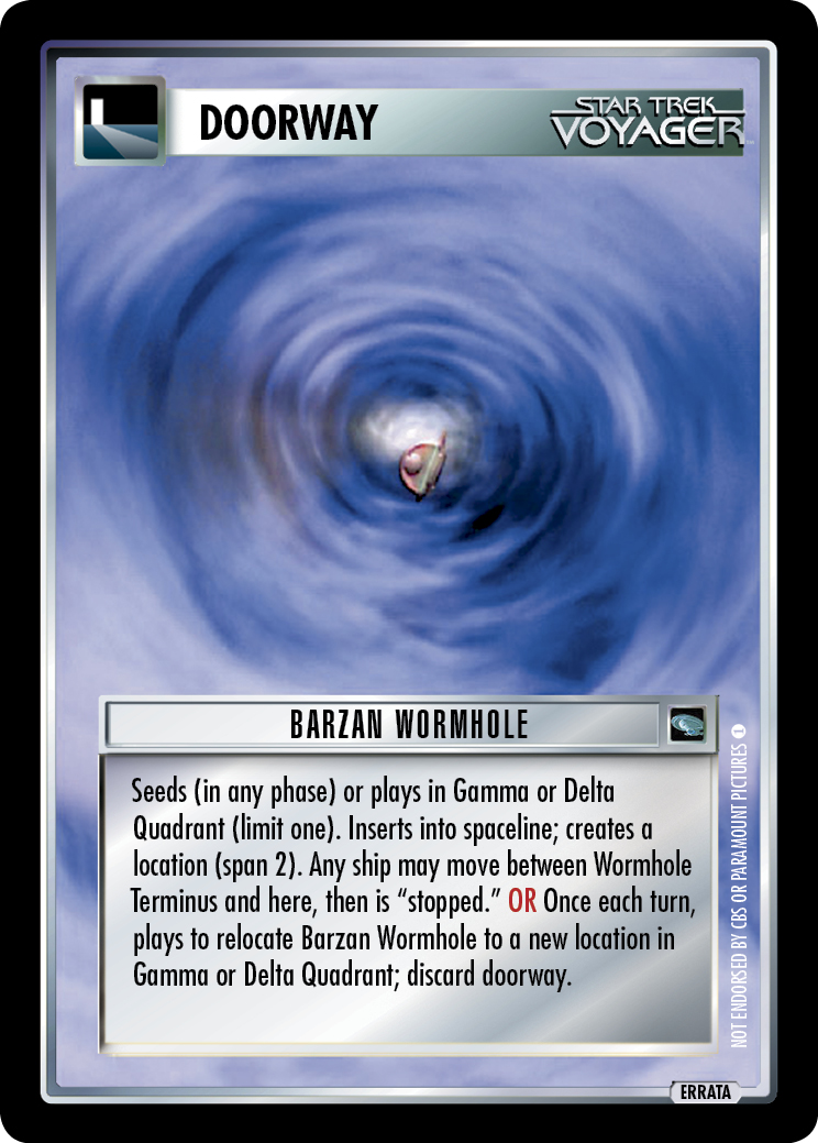 Barzan Wormhole (Errata version) Barzan Wormhole